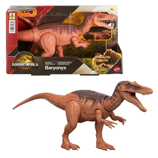 Jurassic World Rebirth: Baryonyx Wild Roar Dinosaur Toy JGC79
