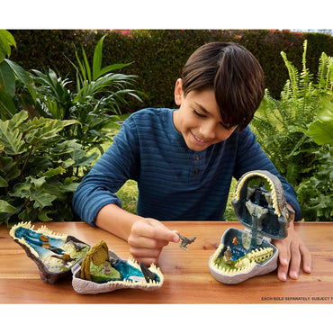 Jurassic World Rebirth: T.Rex Micro Adventures Compact Playset Mattel