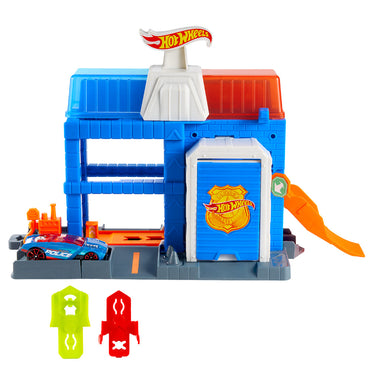 Hot Wheels City Downtown Police Tower Playset Age 3+ Mattel JHL74