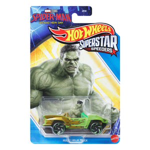 Hot Wheels Superstar Speeders: Spider-Man Brand New Day Hulk Baja Truck JJT86