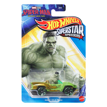 Hot Wheels Superstar Speeders: Spider-Man Brand New Day Hulk Baja Truck JJT86