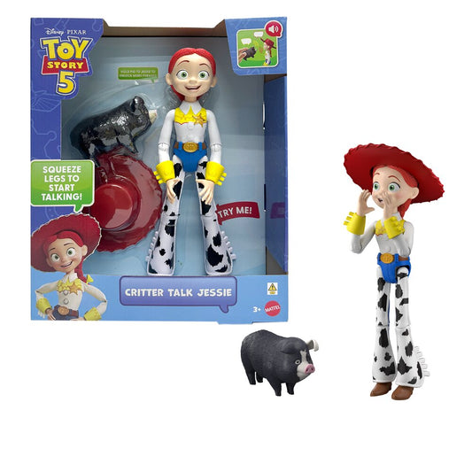Disney & Pixar Toy Story 5: Critter Jessie Figure & JD Pig Age 3+ Mattel JKL99