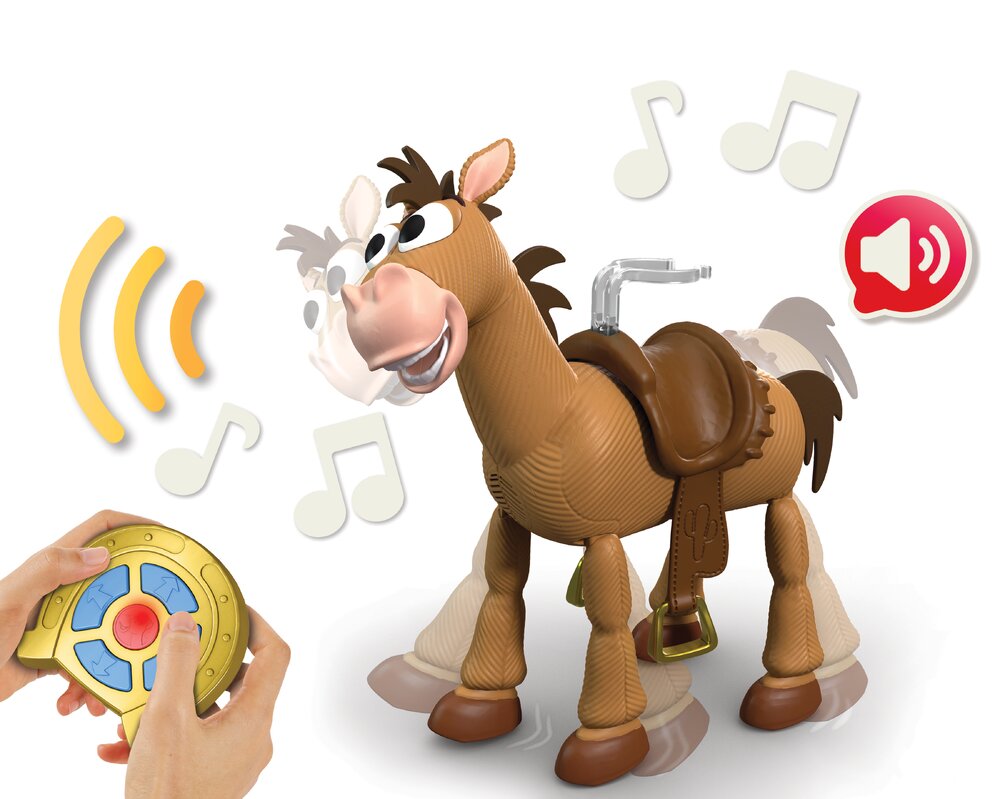 Disney and Pixar Toy Story 5: Giddy-Up Bullseye RC Figure Age 3+ Mattel JKV52