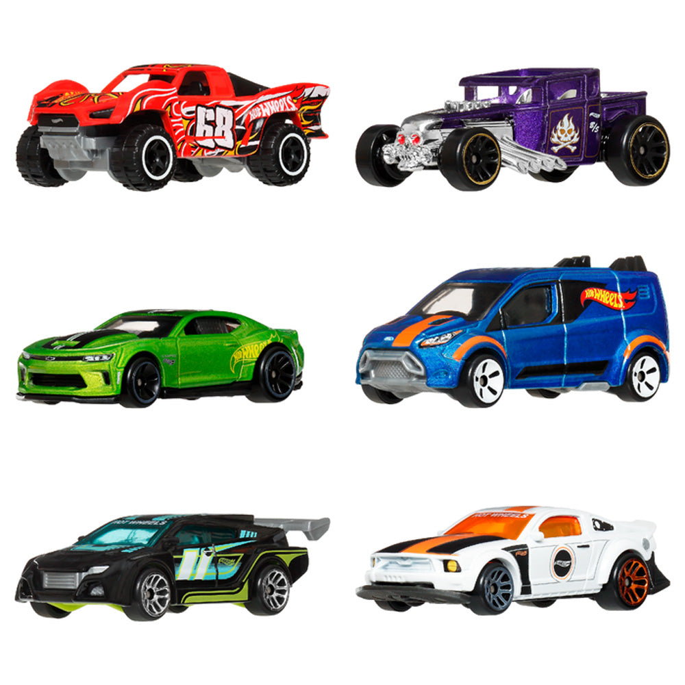 Hot Wheels Silver Series 6-Car Legends Vehicle Multipack