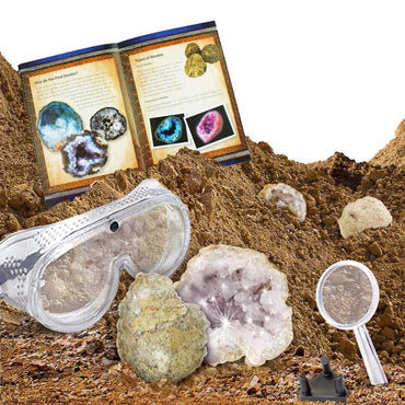 National Geographic Break Open Geodes Crystal Kit STEM Toy Age 8+