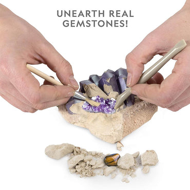 National Geographic Gemstone Gem Dig Kit STEM Toy Age 8+ 80559M