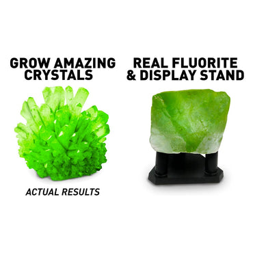 National Geographic JM00600 Green Glow-In-The-Dark Crystal Lab STEM Toy Age 8+