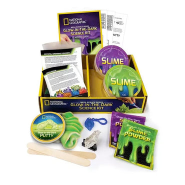 National Geographic Glow-In-The-Dark Mega Science Kit STEM Toy Age 8+