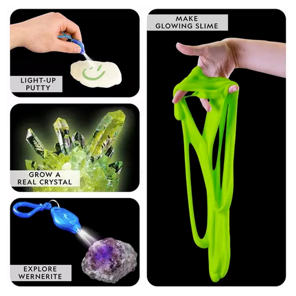 National Geographic Glow-In-The-Dark Mega Science Kit STEM Toy Age 8+