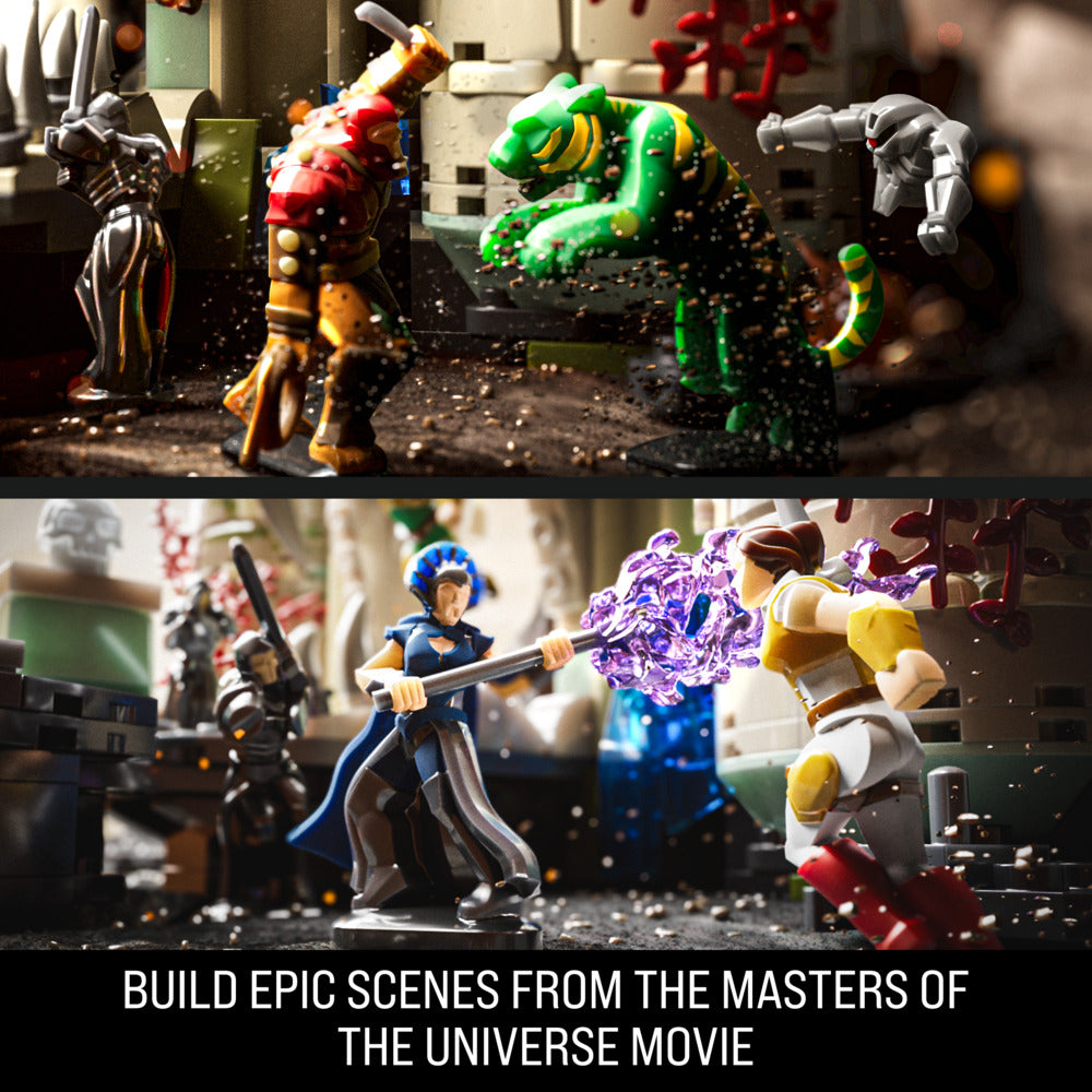 Mattel Brick Shop Master of the Universe Battle of Castle Grayskull 867pcs JMB32