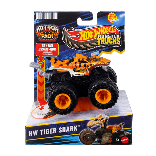 Hot Wheels Monster Trucks Attack Pack - Shark Wreak Age 3+ Mattel JMK96