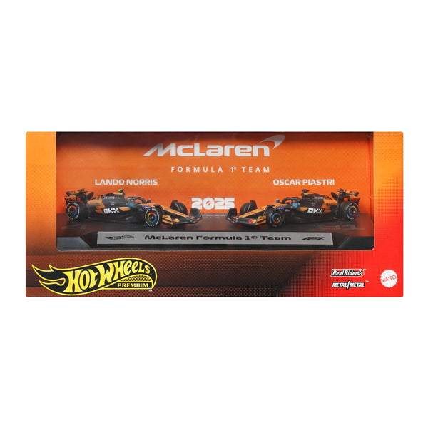 Hot Wheels Premium Formula 1 2-Pack: McLaren Formula 1 Team Age 14+ Mattel JMM91