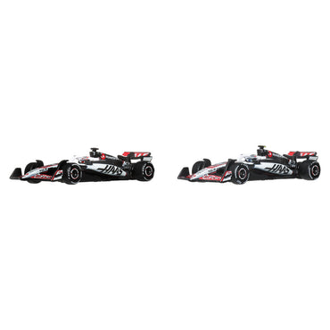 Hot Wheels Premium Formula 1 2-Pack: MoneyGram Haas F1 Team Age 14+ Mattel JMM97