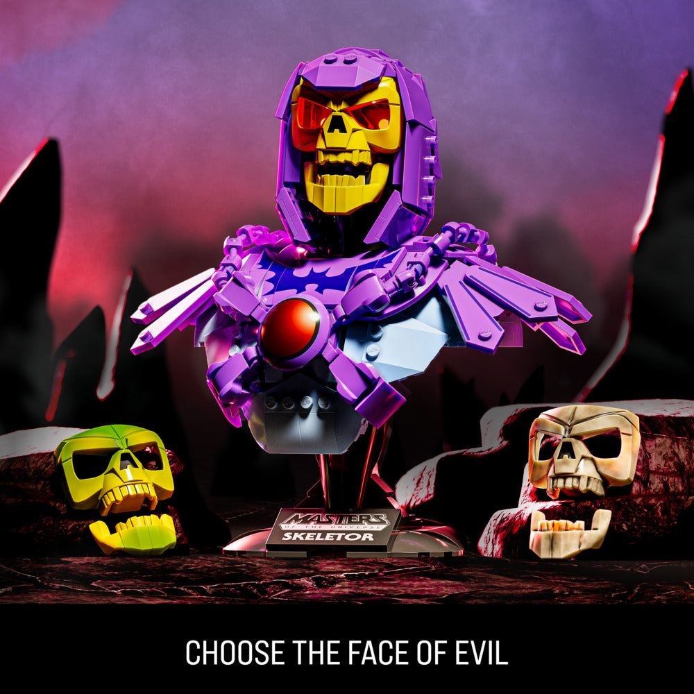 Mattel Brick Shop Masters of the Universe Bust 503pcs JNH52