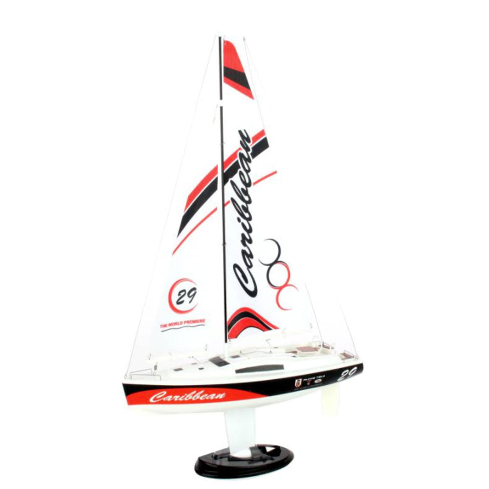 Joysway Caribbean Yacht 2.4GHz Ready to Run RC Yacht 8802 Red