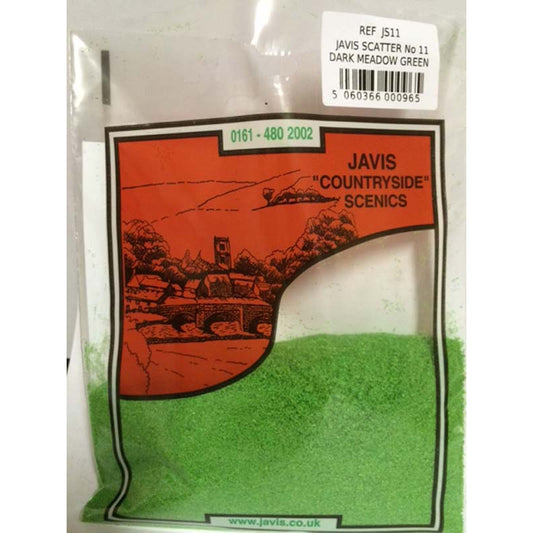 Javis No.11 Dark Meadow Green Scatter JS11