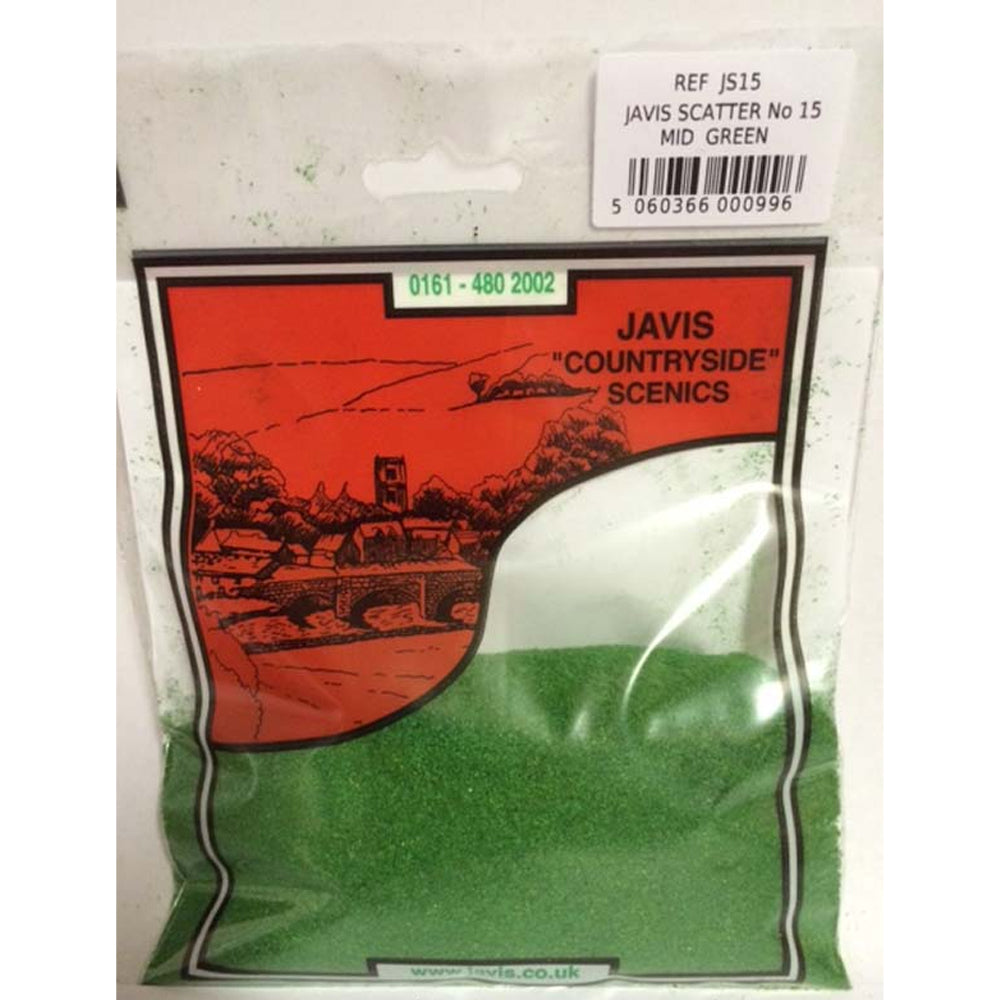 Javis No.15 Mid Green Scatter JS15