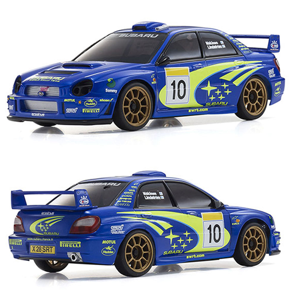 Kyosho Mini-Z AWD Subaru Impreza WRC 2002 RTR RC Car 32644WR