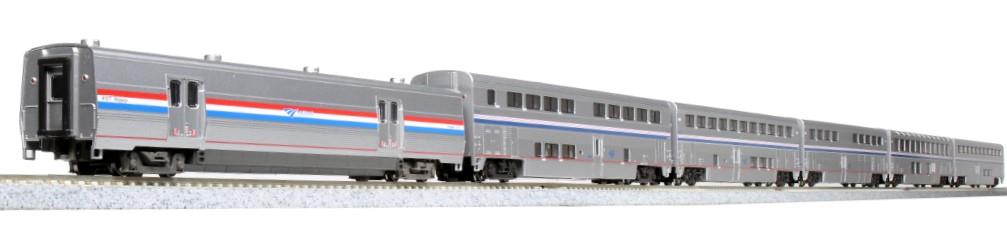 Kato Amtrak Superliner PhVI 6 Car Set K10-1789 N Gauge
