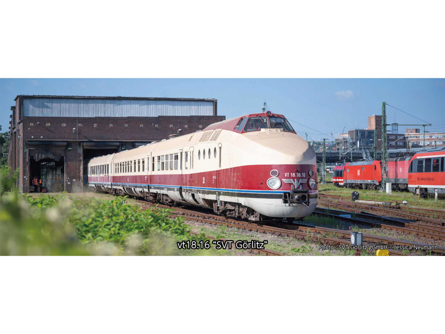 Kato DR VT18.16 SVT Gorlitz 4 Car DMU III K10-713-9 N Gauge
