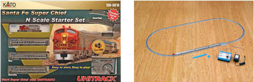 Kato 106-018 Santa Fe Super Chief Starter Set N Gauge