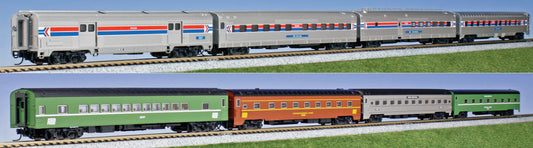 Kato Amtrak Rainbow Era Coach Set (8) N Gauge 106-1971