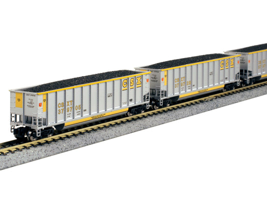 Kato Bethgon Coalporter Wagon Set (8) CSX N Gauge K106-4632