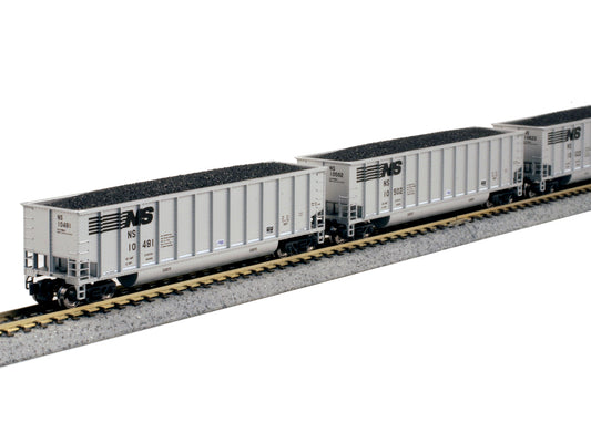 Kato Bethgon Coalporter Wagon Set (8) Norfolk Southern N Gauge K106-4634