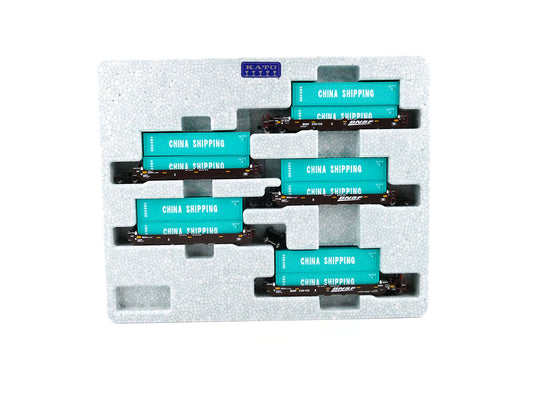 Kato Gunderson MAXI-I 5 Unit Set BNSF Swoosh 239156 K106-6211 N Gauge