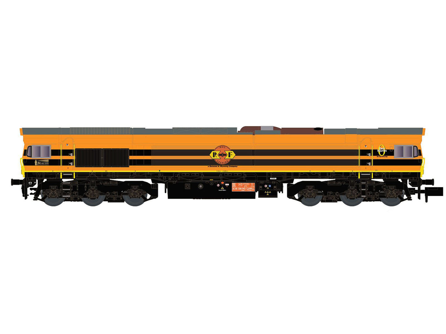 Kato RRF Class 66 Diesel Locomotive VI K10836 N Gauge