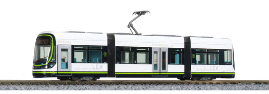 Kato 14-804-1 HER Hiroden 1000 LEV Green Mover LEX Tram N Gauge