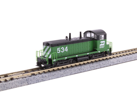 Kato EMD NW2 Switcher Burlington Northern 534 (DCC-Sound) N Gauge 176-4377-S
