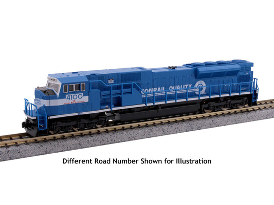 Kato 176-5515-DCC EMD SD80MAC Conrail 4114 (DCC-Fitted) N Gauge