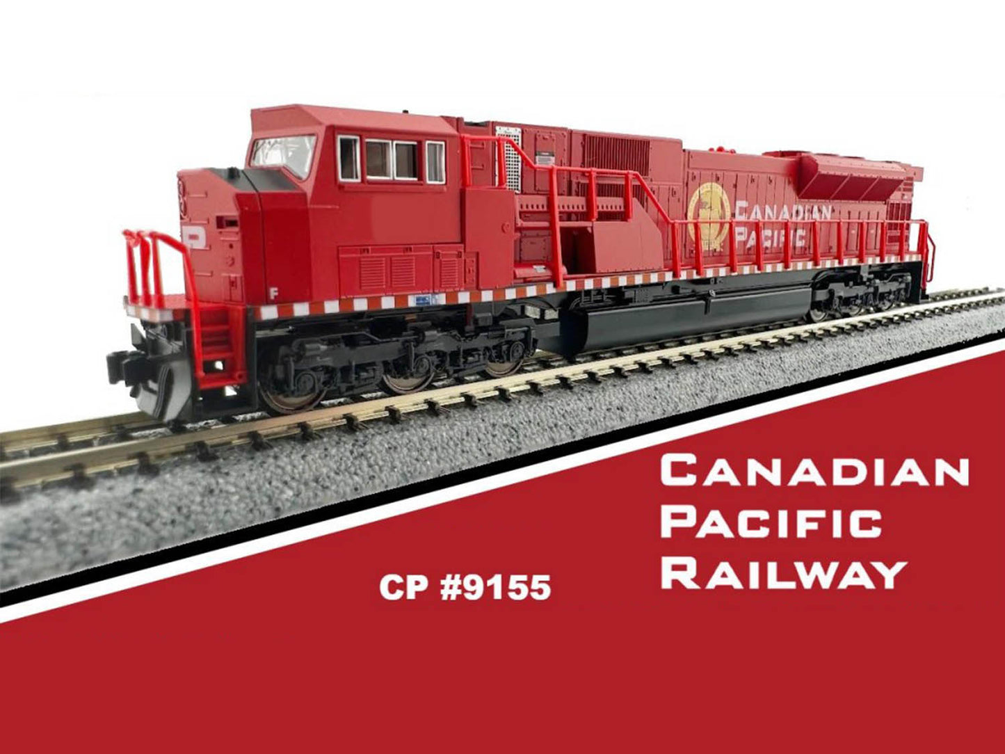 Kato EMD SG90/43MAC Canadian Pacific 9155 K176-5627 N Gauge
