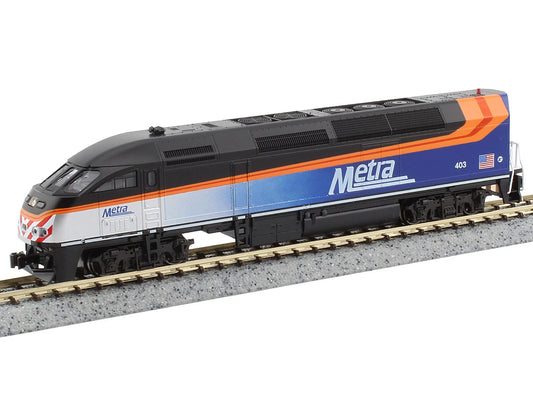 Kato MP36PH Chicago Metra 403 (DCC-Sound) K176-6123-S N Gauge