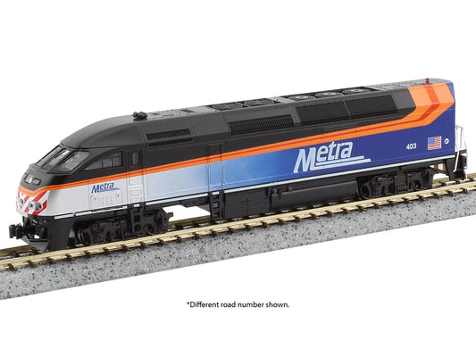 Kato MP36PH Chicago Metra 424 (DCC-Sound) K176-6124-S N Gauge