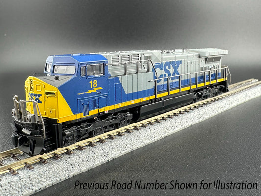 Kato EMD AC4400CW CSX 77 (DCC-Fitted) K176-7043-DCC N Gauge