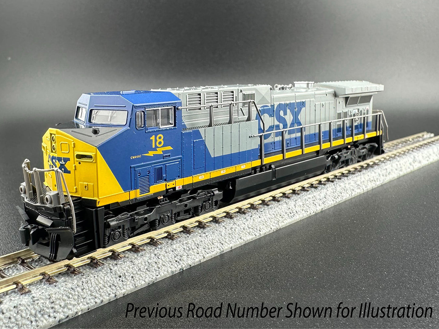 Kato EMD AC4400CW CSX 77 K176-7043 N Gauge