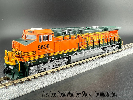 Kato EMD AC4400CW BNSF 5656 (DCC-Fitted) K176-7115-DCC N Gauge
