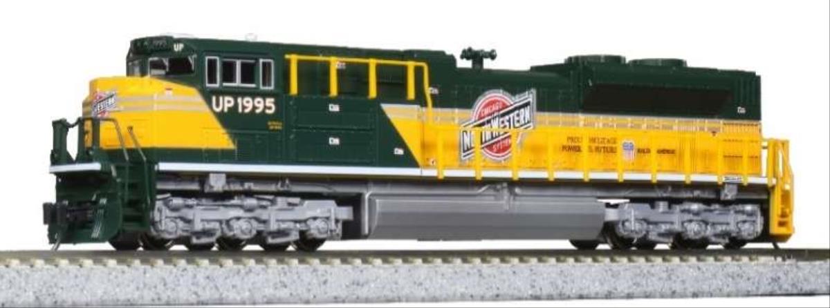 Kato EMD SD70ACe Union Pacific 1995 C&NW Heritage N Gauge Loco 176-8407
