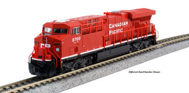 Kato GE ES44DC Gevo Loco Canadian Pacific 8736 (DCC-Fitted) K176-8945-DCC N Gauge