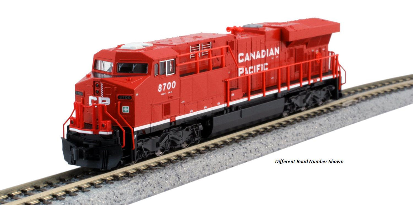 Kato GE ES44DC Gevo Loco Canadian Pacific 8736 (DCC-Sound) K176-8945-S N Gauge