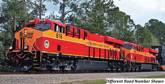 Kato GE ES44DC Gevo Loco Florida East Coast 801 (DCC-Sound) K176-8946-S N Gauge