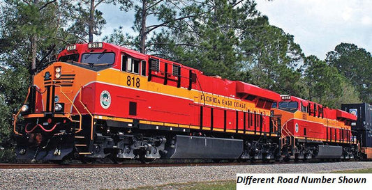 Kato GE ES44DC Gevo Loco Florida East Coast 805 (DCC-Fitted) K176-8947-DCC N Gauge