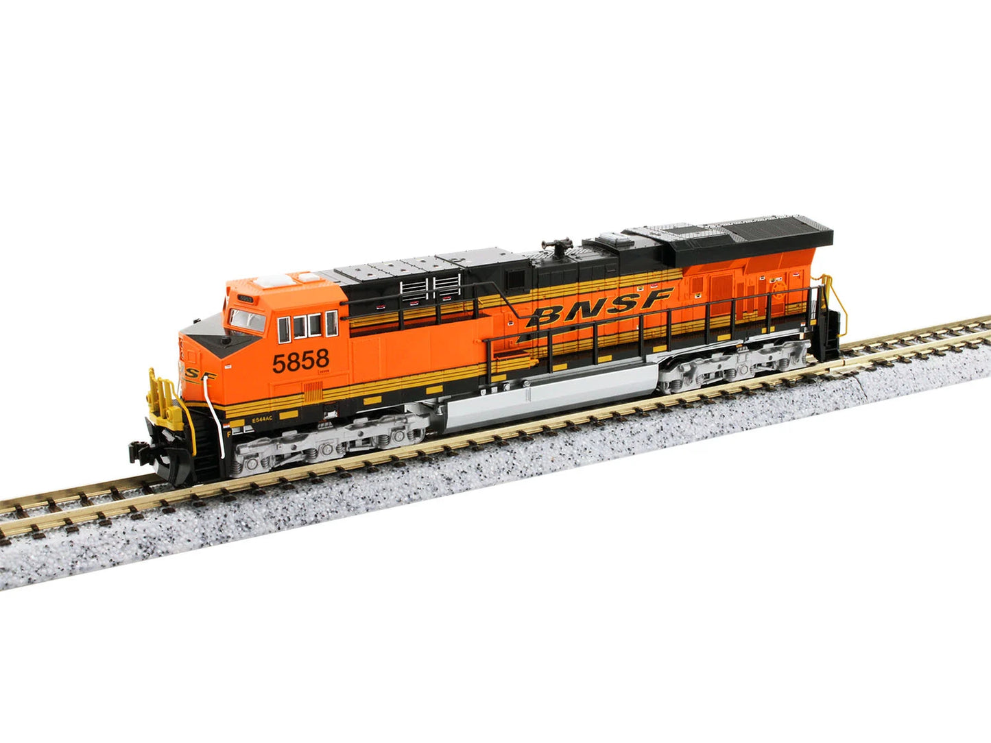 Kato GE ES44AC BNSF Swoosh 5858 (DCC-Fitted) K176-8958-DCC N Gauge