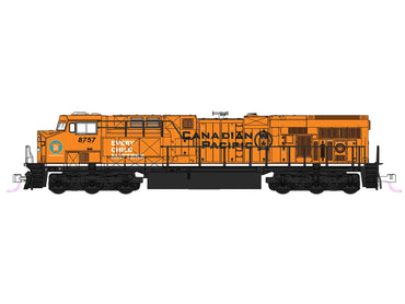 Kato ES44AC Loco Canadian Pacific 8757 Every Child Matters K176-8960 N Gauge