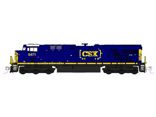 Kato ES44AC Loco CSX 5471 (DCC-Sound) K176-8964-S N Gauge