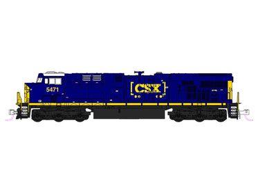 Kato ES44AC Loco CSX 5471 (DCC-Sound) K176-8964-S N Gauge