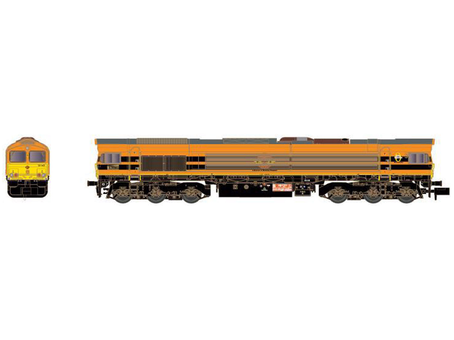 Kato RRF Class 66 Diesel Locomotive VI K17751-F N Gauge