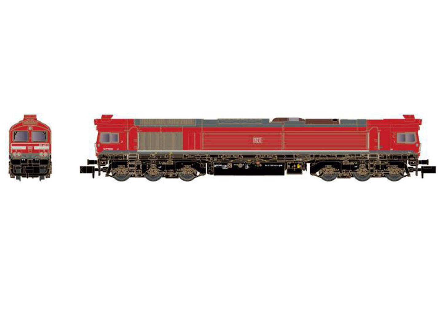 Kato DB Cargo Class 77 Diesel Locomotive VI K17754-4 N Gauge